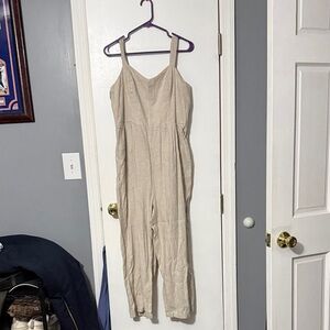 Old Navy Beige Jumpsuit